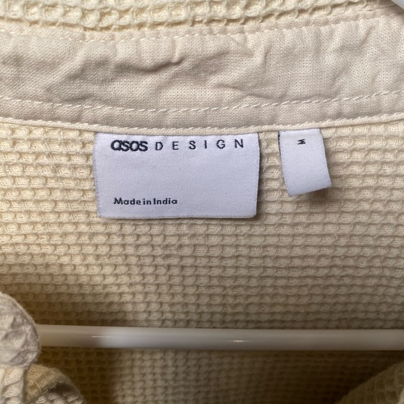 Asos Mens Medium Button Up Shirt/Jacket - Picture 3 of 3